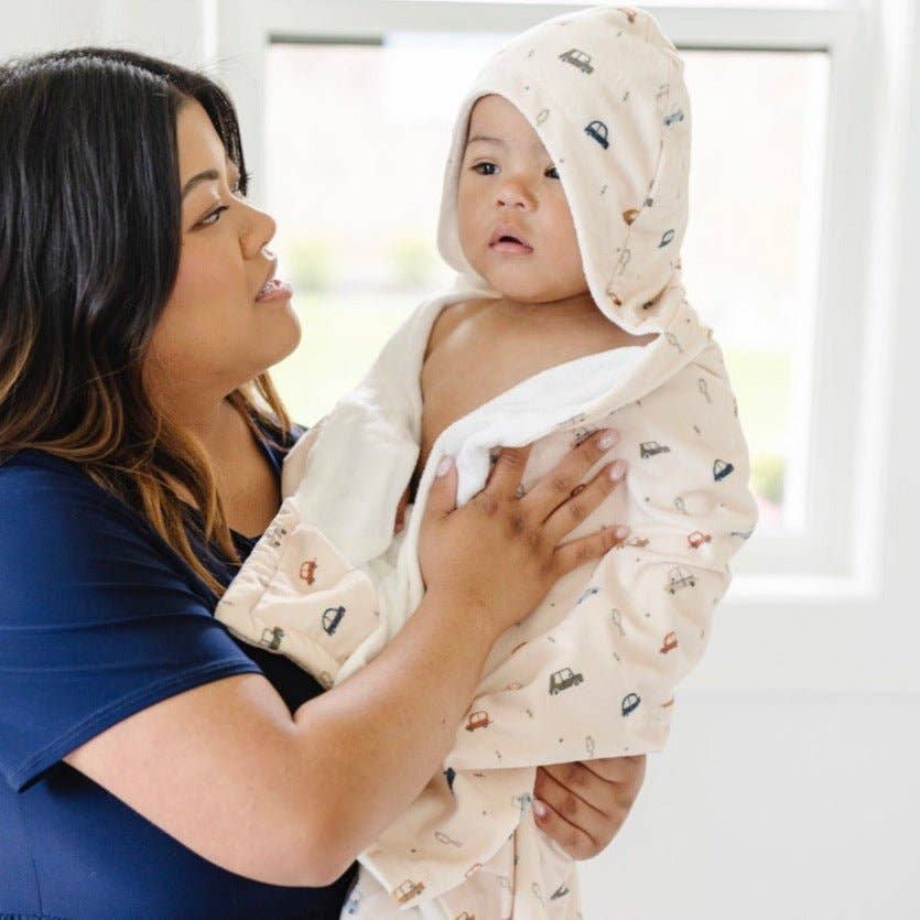 HOODED TOWELS: Feather / Toddler
