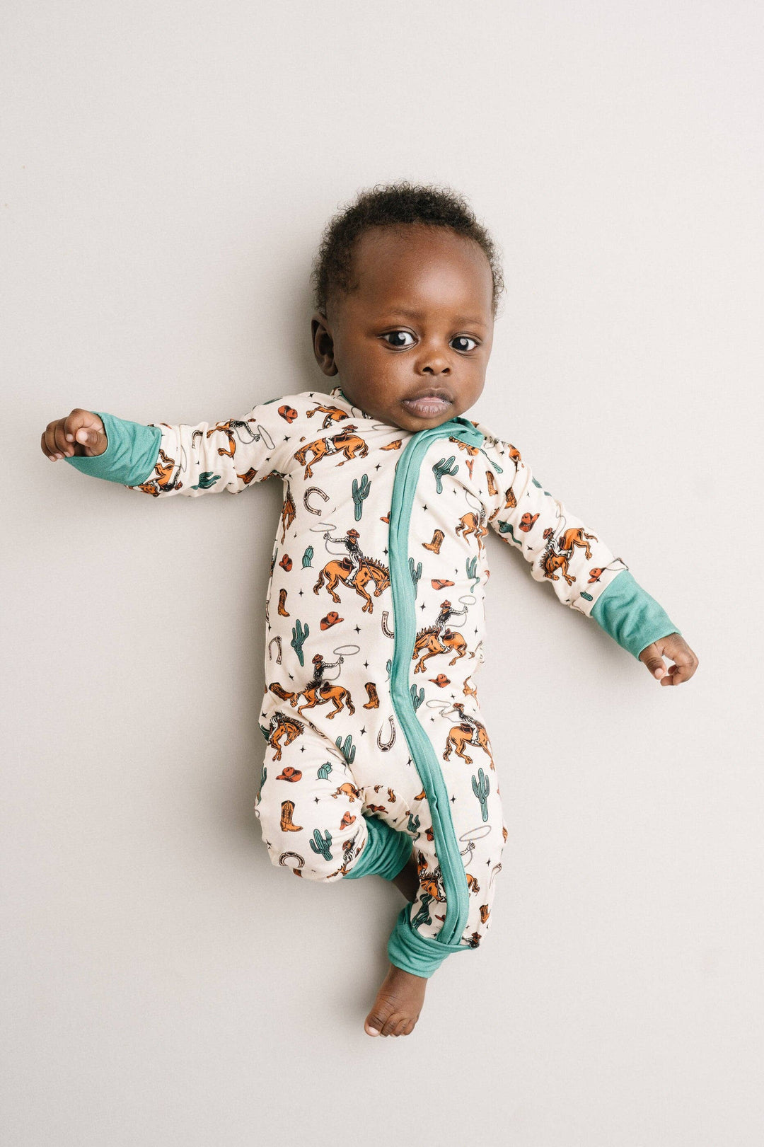 Rodeo Rider Bamboo Sleeper: 6-12M