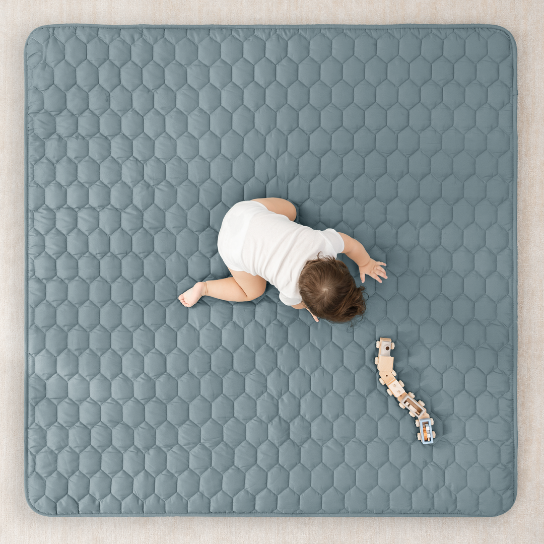Quilted Baby Mat  Square 56" X 56"