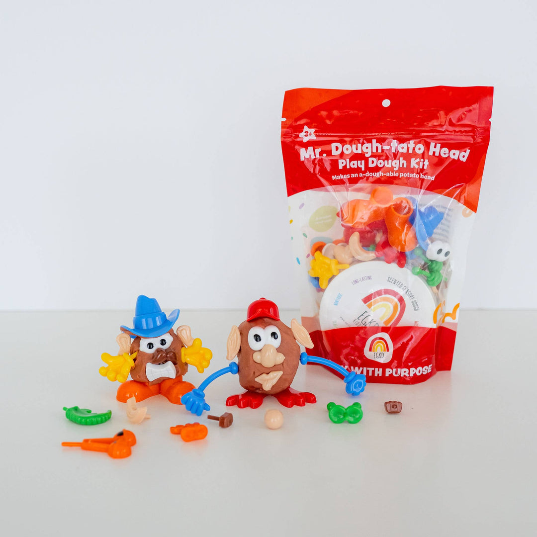 Mr. Dough-tato Head (Root Beer) Sensory Play Dough Kit: Scented