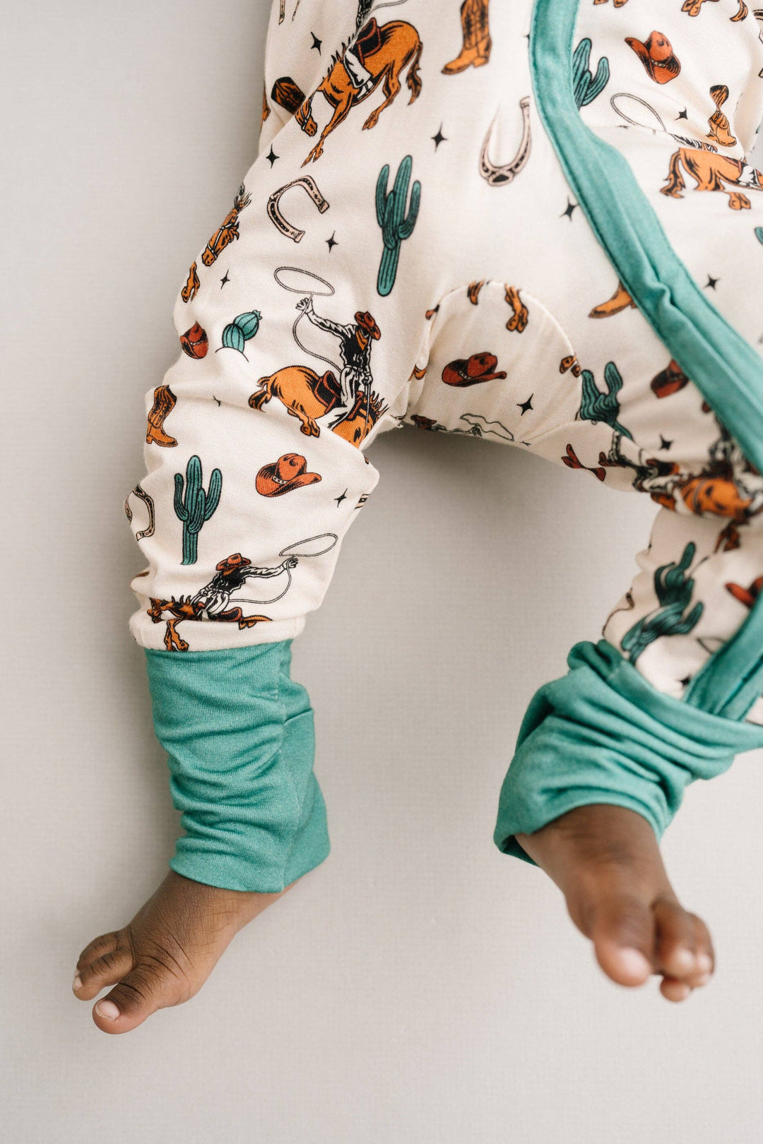 Rodeo Rider Bamboo Sleeper: 6-12M