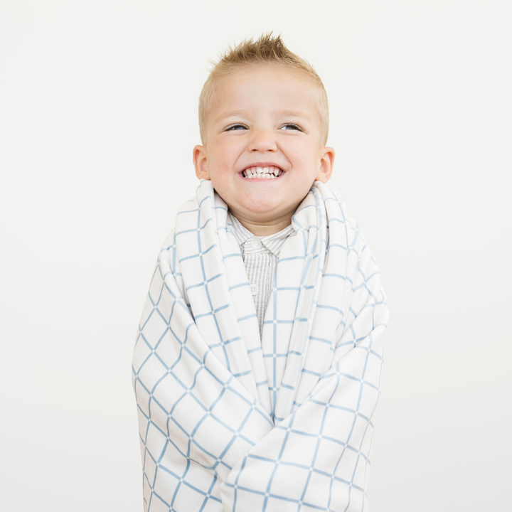 MINKY STRETCH TODDLER BLANKETS: Farm Animals