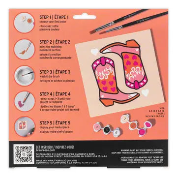Cowgirl Boot Acrylic Kit