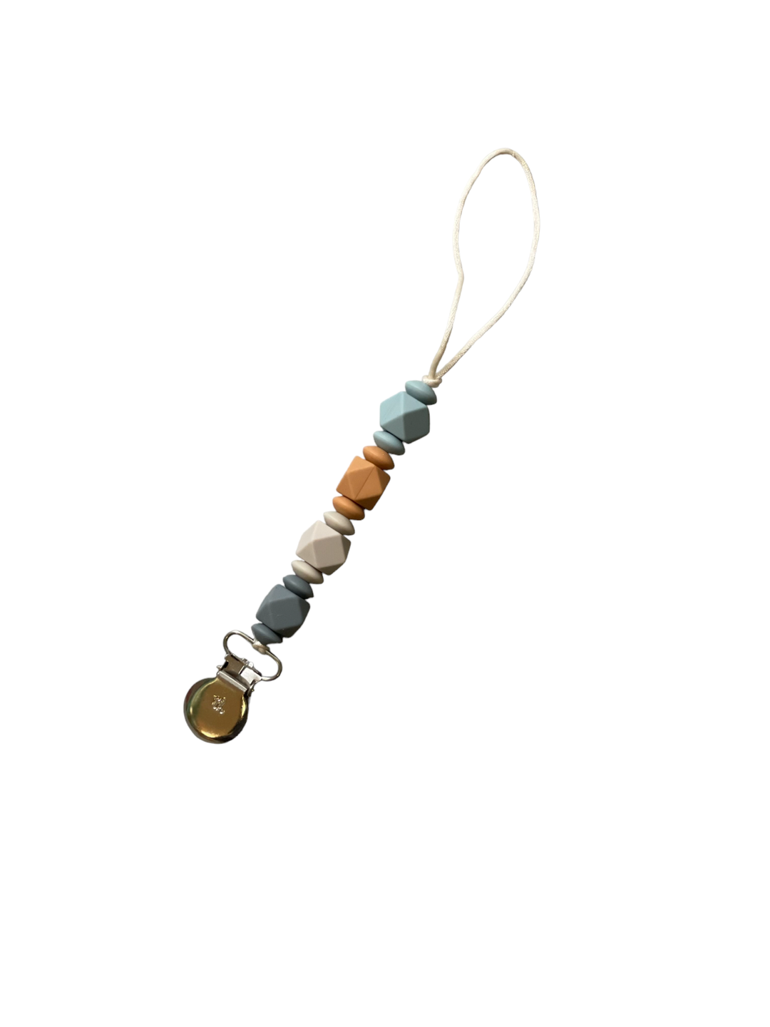 Pacifier / Toy Clip - Jewel - Petite: Taupe