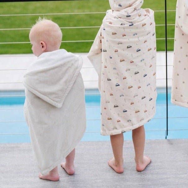 HOODED TOWELS: Ice Cream / Toddler