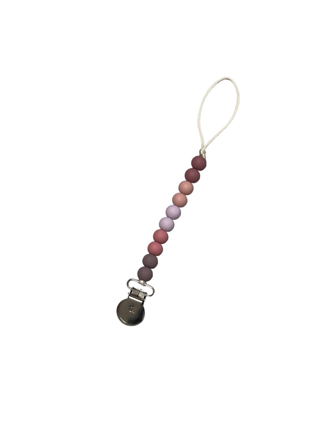 Molly Petite Pacifier/Toy Clip: Slate