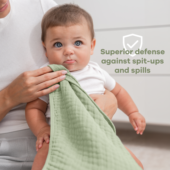 Baby Burp Cloths - 6 Pack