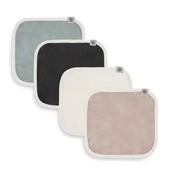 Terry Baby Washcloths (4 pack)- Rain Set