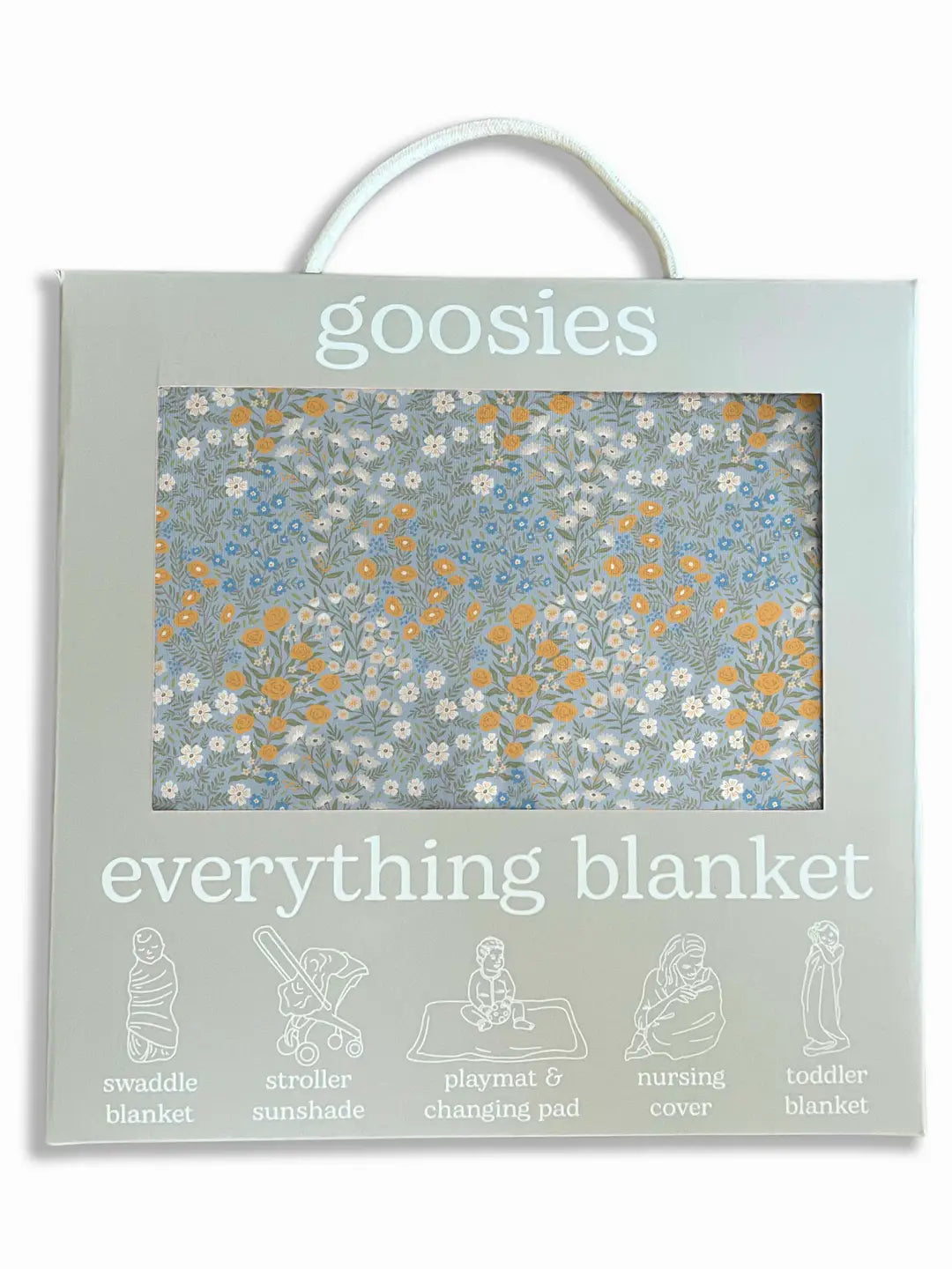 Everything Blanket- Blue Medow