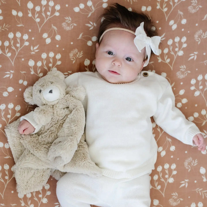 Stuffed Animal Lovey- Bear