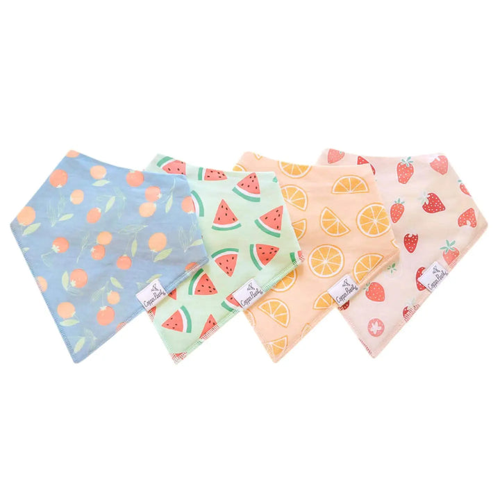 Baby Bandana Bibs- Clementine