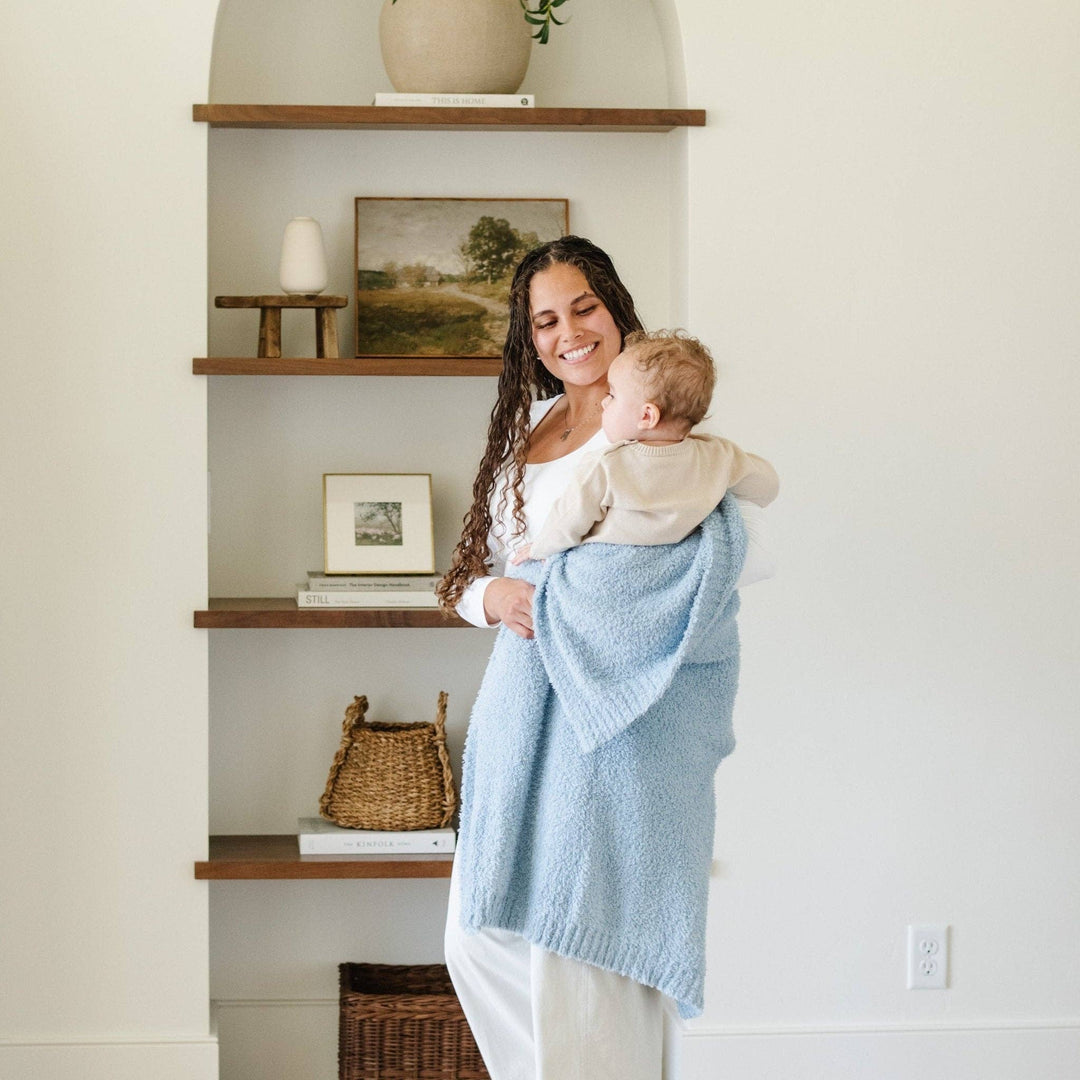 BAMBONI® RECEIVING BLANKETS: Birch