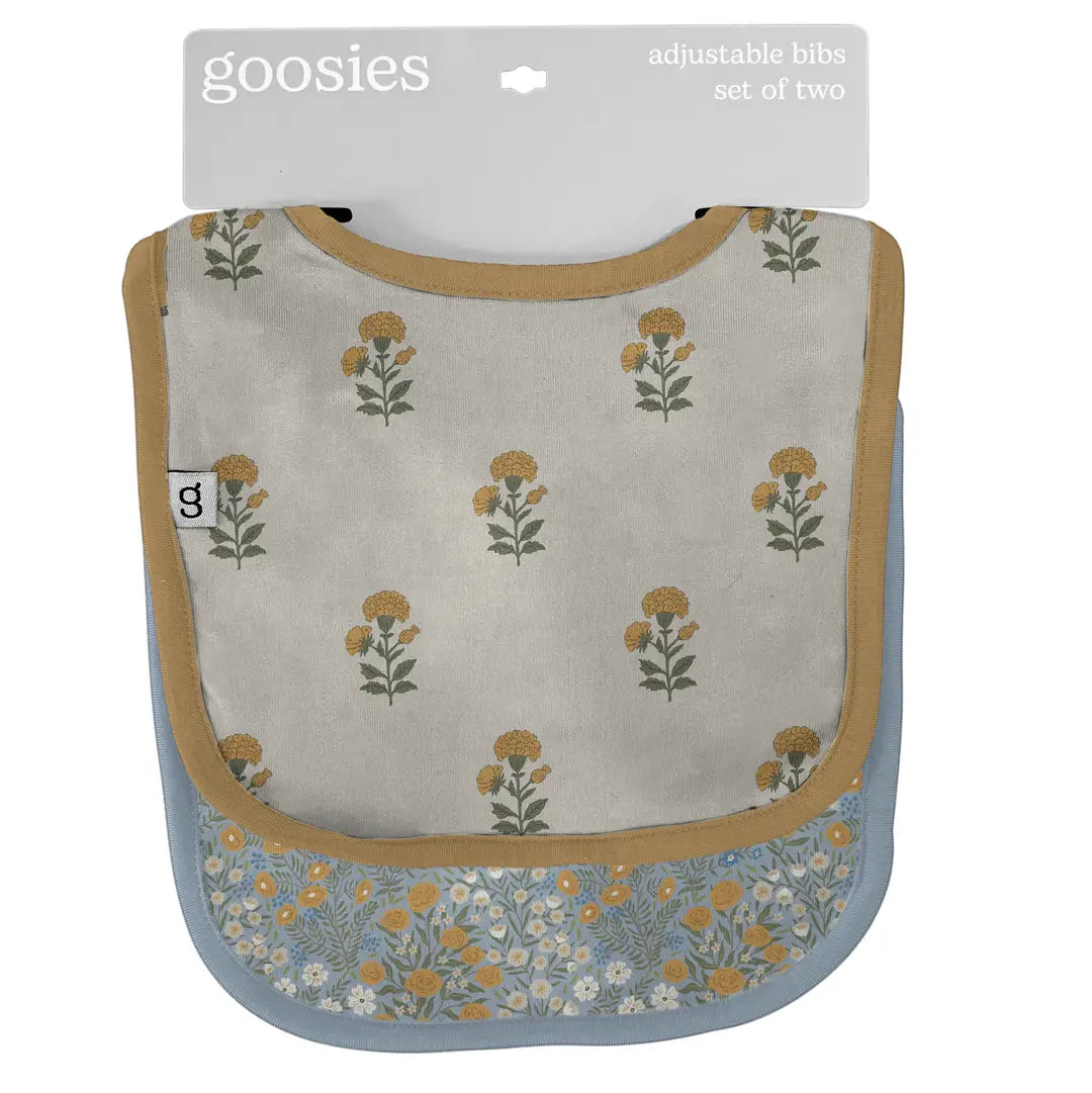 Bib Set- Blue Medow