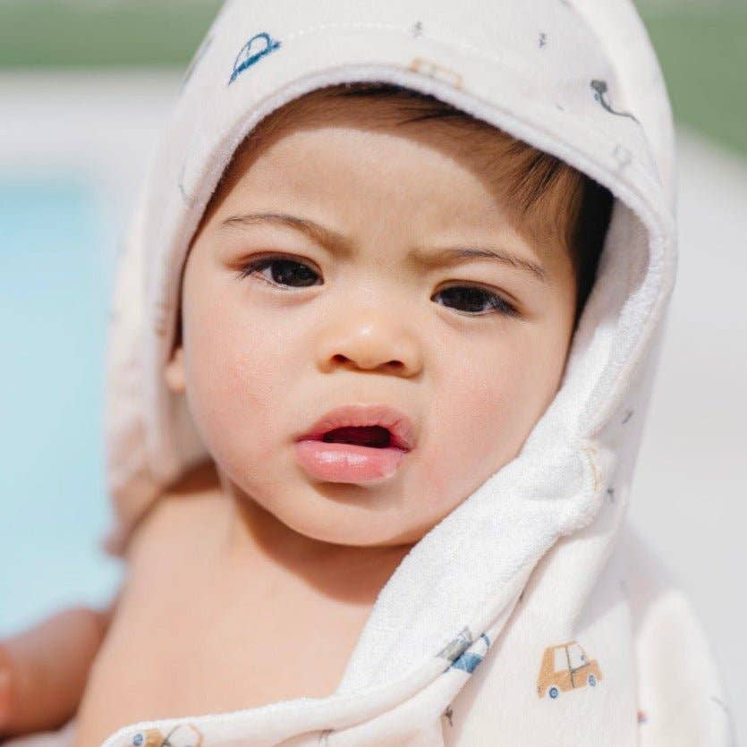 HOODED TOWELS: Feather / Toddler