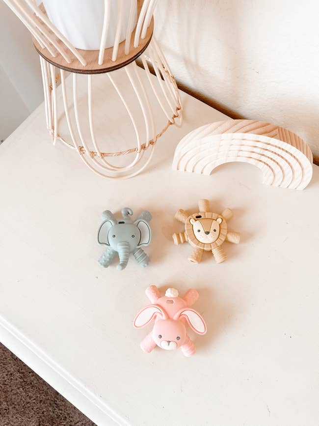 Ritzy Teether™ Baby Molar Teether: Lion