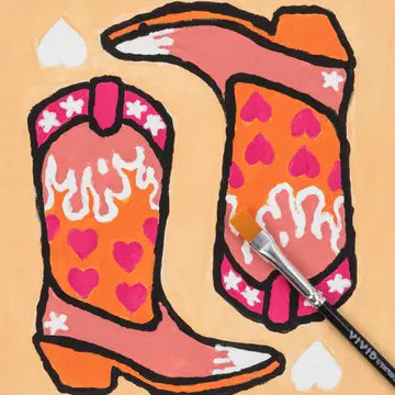Cowgirl Boot Acrylic Kit