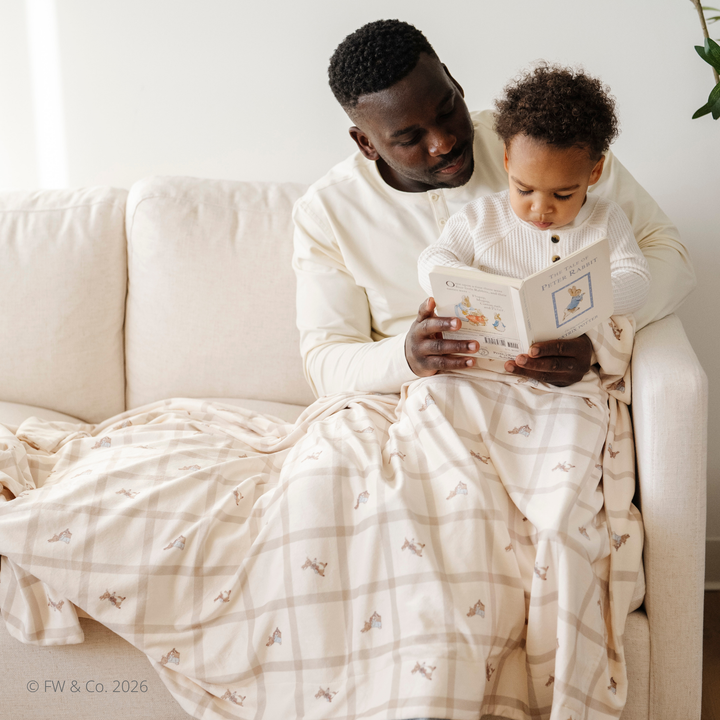 PETER RABBIT™ MINKY STRETCH LUXE BLANKETS: Mini