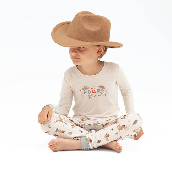 Cowboy Dogs 2 Piece Pajama Set