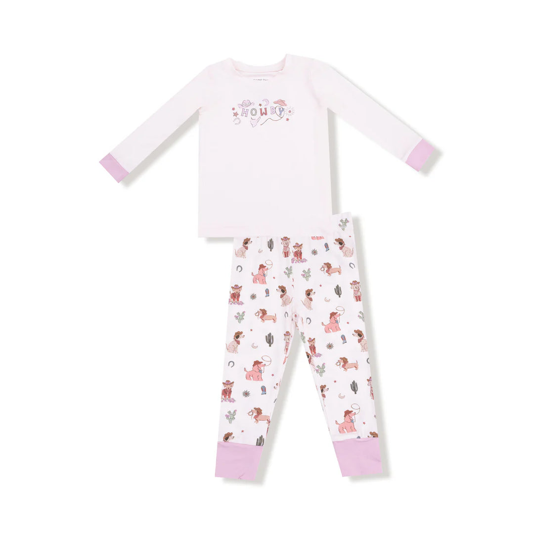 Cowgirl Dogs 2 Piece Pajama Set