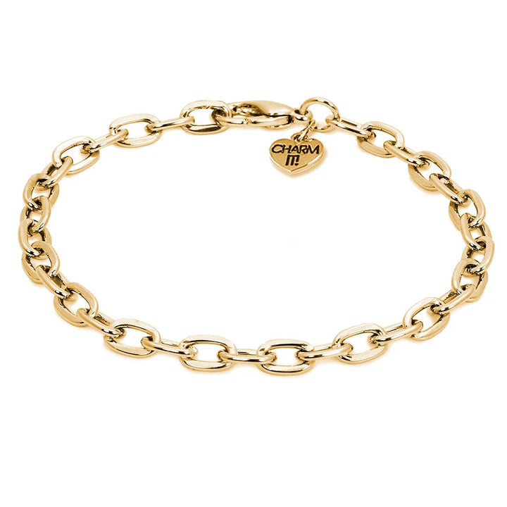 Charm It- Gold Chain Bracelet