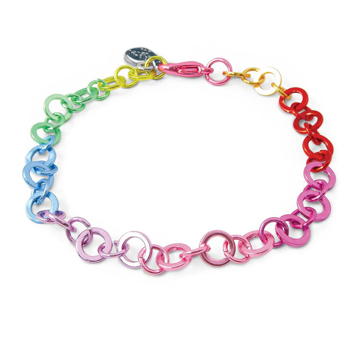 Charm It- Rainbow Charm Bracelet