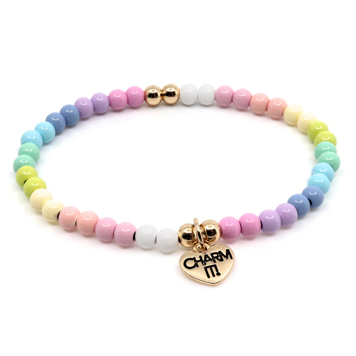 CHARM IT- Pastel Stretch Bracelet