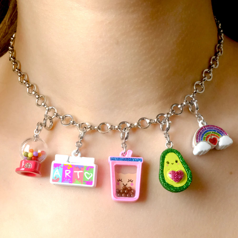CHARM IT- Silver Chain Chocker