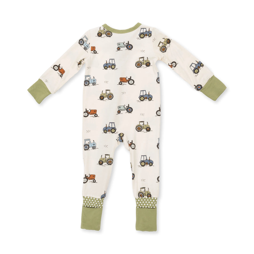 Future Farmer Convertible Zip Romper