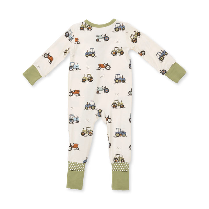 Future Farmer Convertible Zip Romper