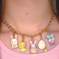 CHARM IT-Gold Chain Chocker Necklace