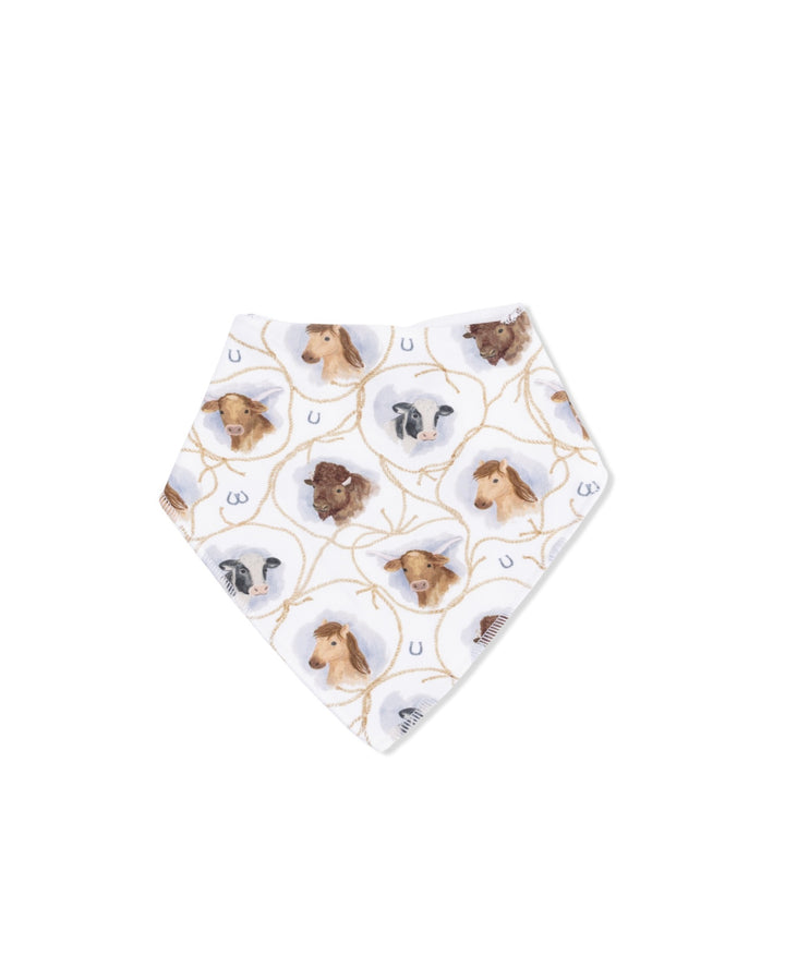 Farm Animals Bandana Bibs
