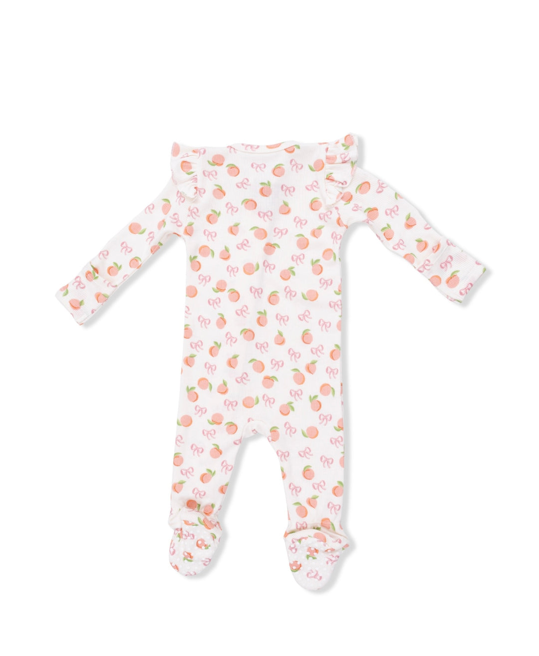 Little Peaches Zipper Footie