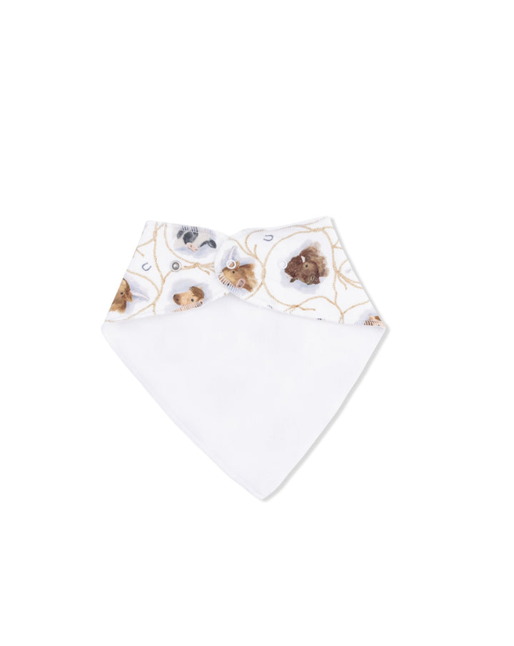 Farm Animals Bandana Bibs