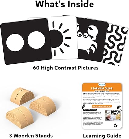 High Contrast Flash Card Kit