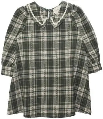 Plaid & Pine Dress - Mabel & Honey