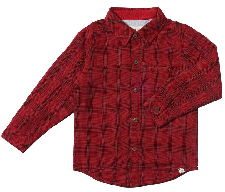 Red & Black Plaid Atwood Woven Shirt