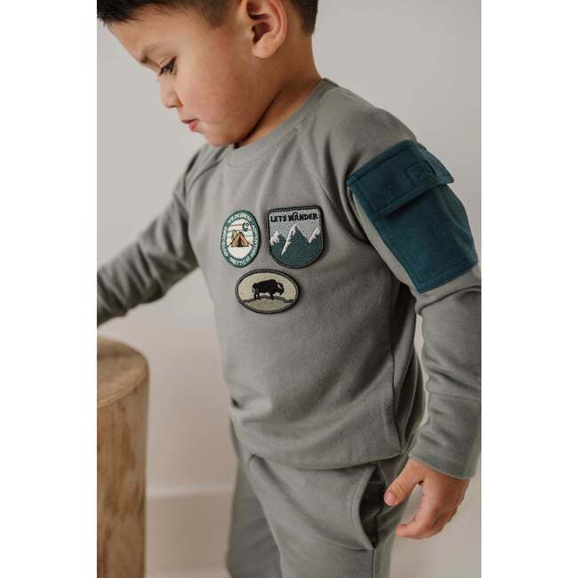 Boy's Raglan Sweatshirt