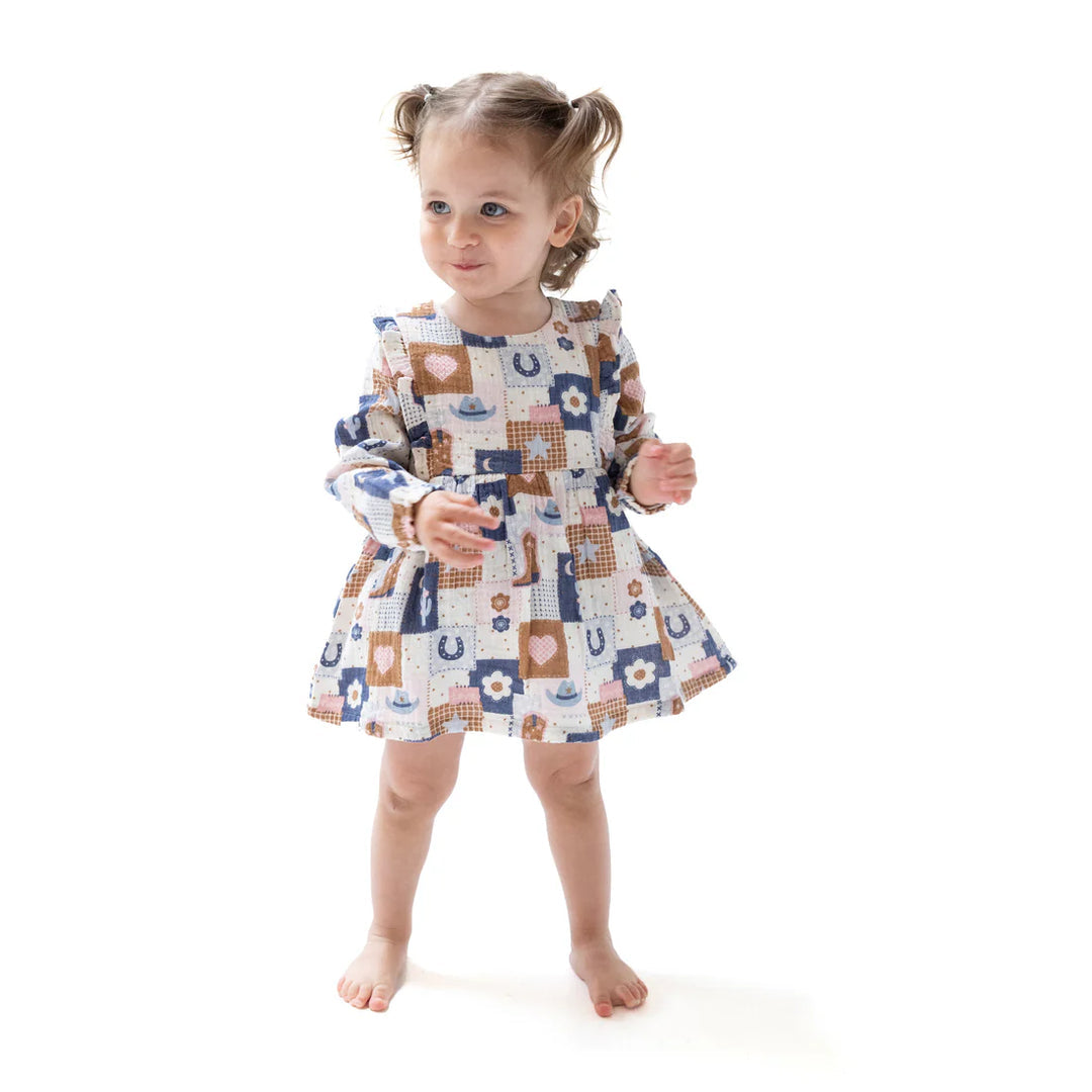 Patchwork Cowgirl Dress