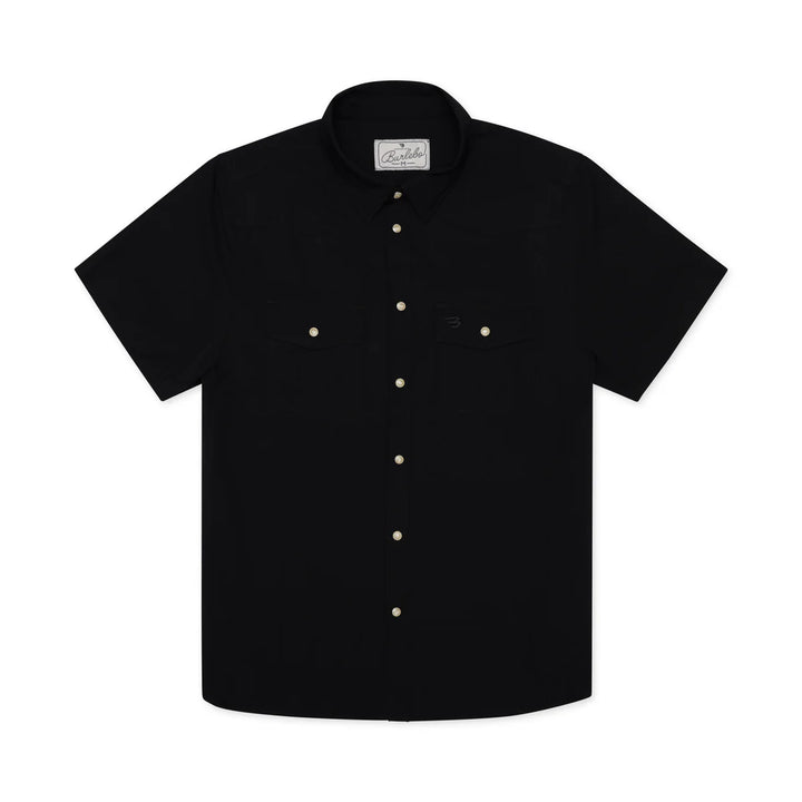 Youth Performance Western Shirt - Black