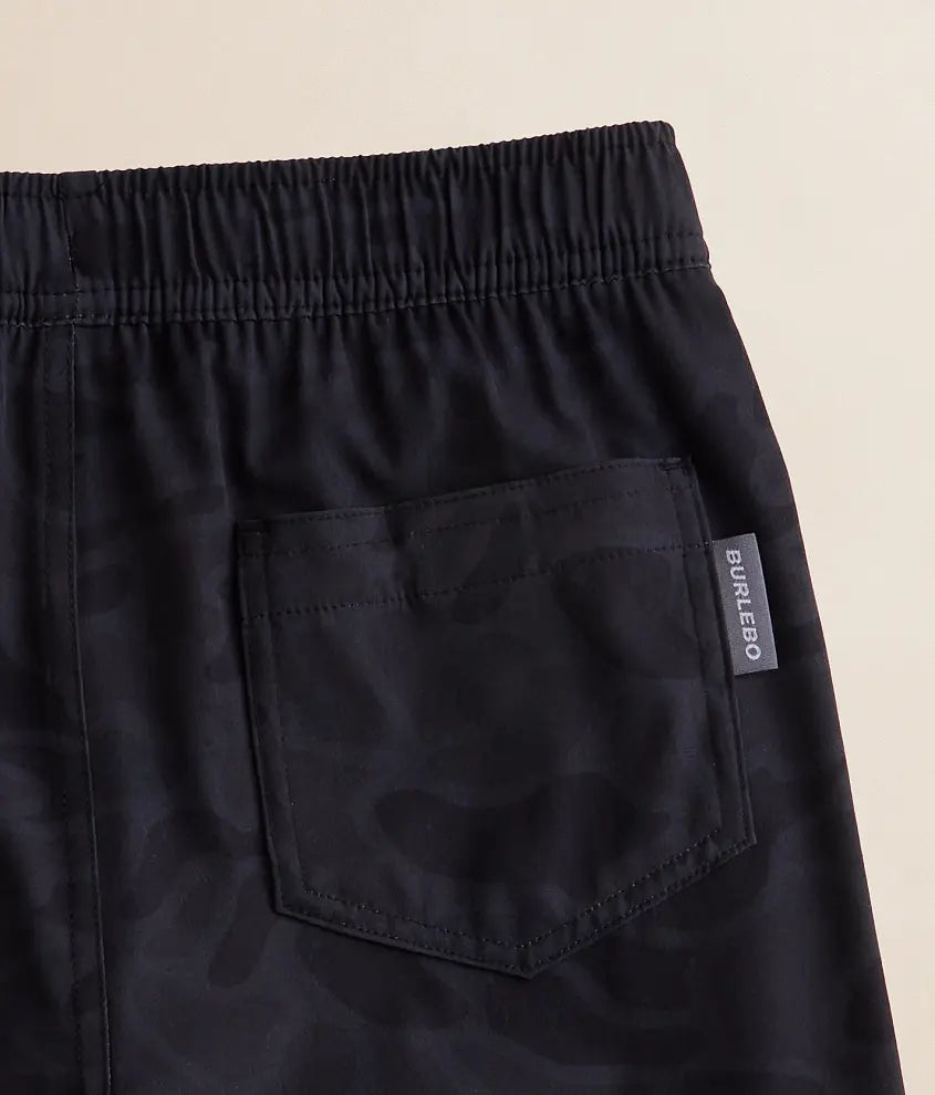 Youth Athletic Short - Black Camo