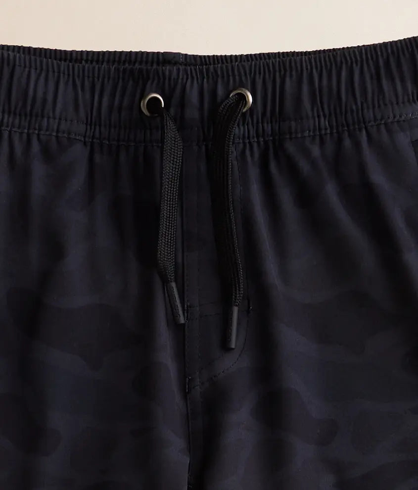 Youth Athletic Short - Black Camo