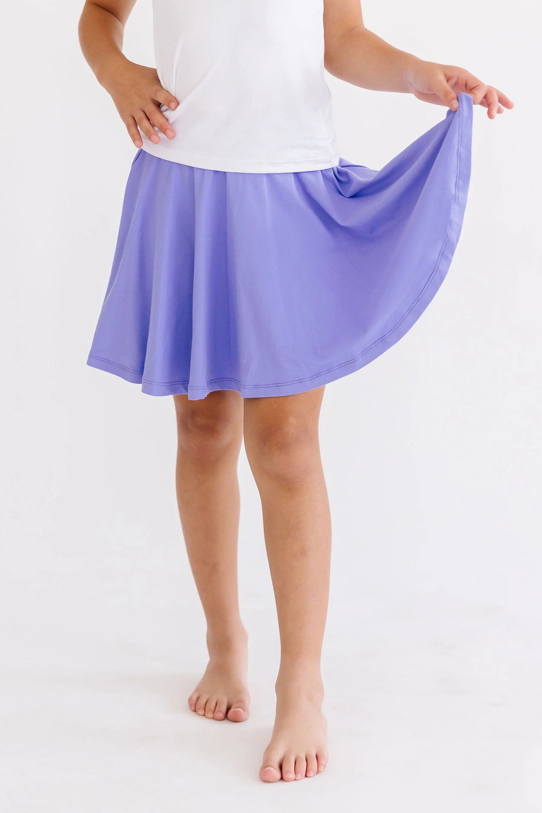 Periwinkle Twirl Short
