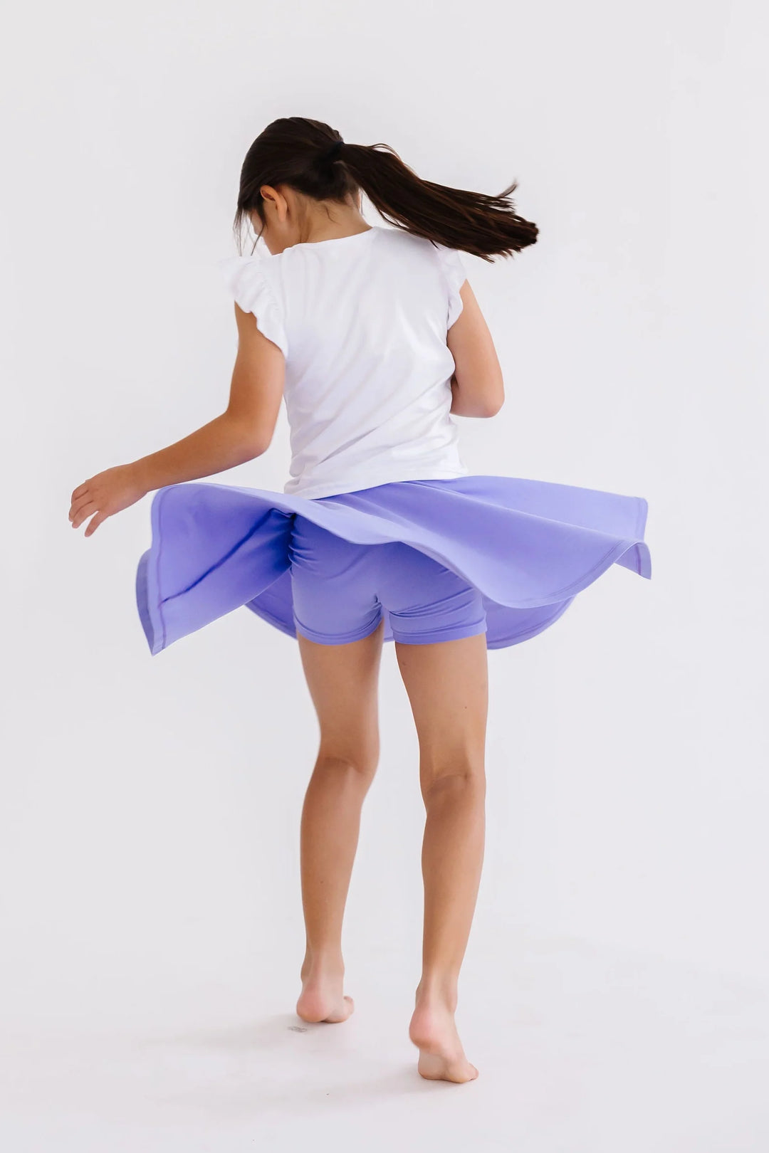 Periwinkle Twirl Short