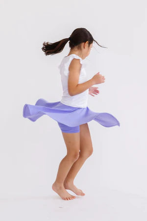 Periwinkle Twirl Short