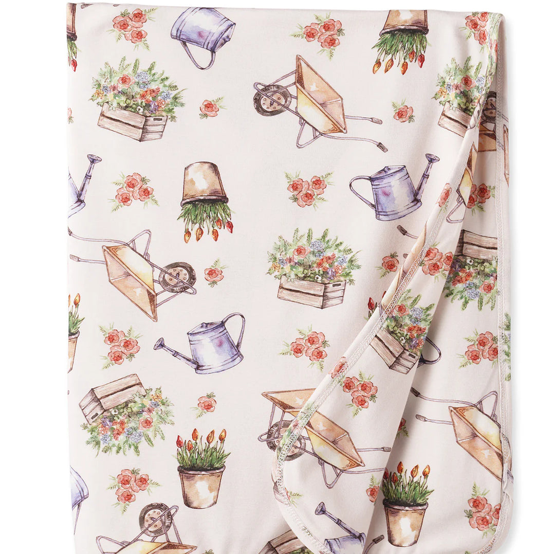 Petal Patch Stroller Blanket