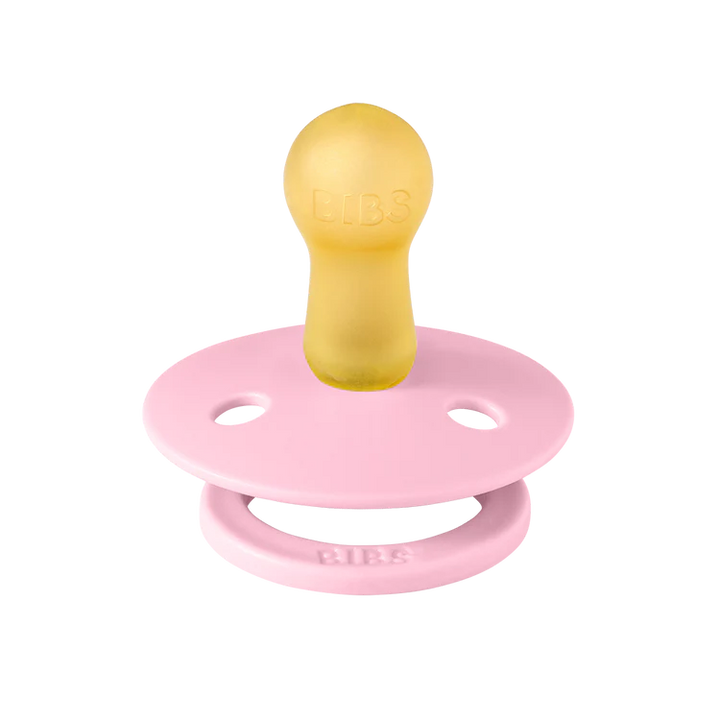 BIBS Pacifier Colour Baby Pink 2pack Latex
