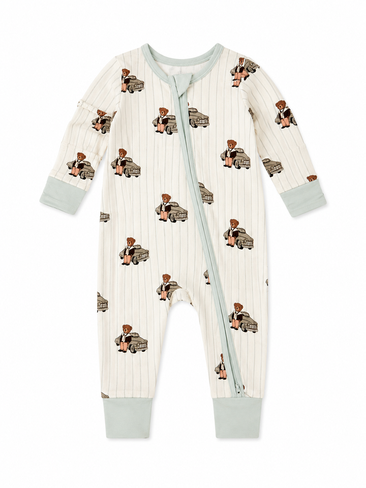 Cruisin Teddy Zipper Romper