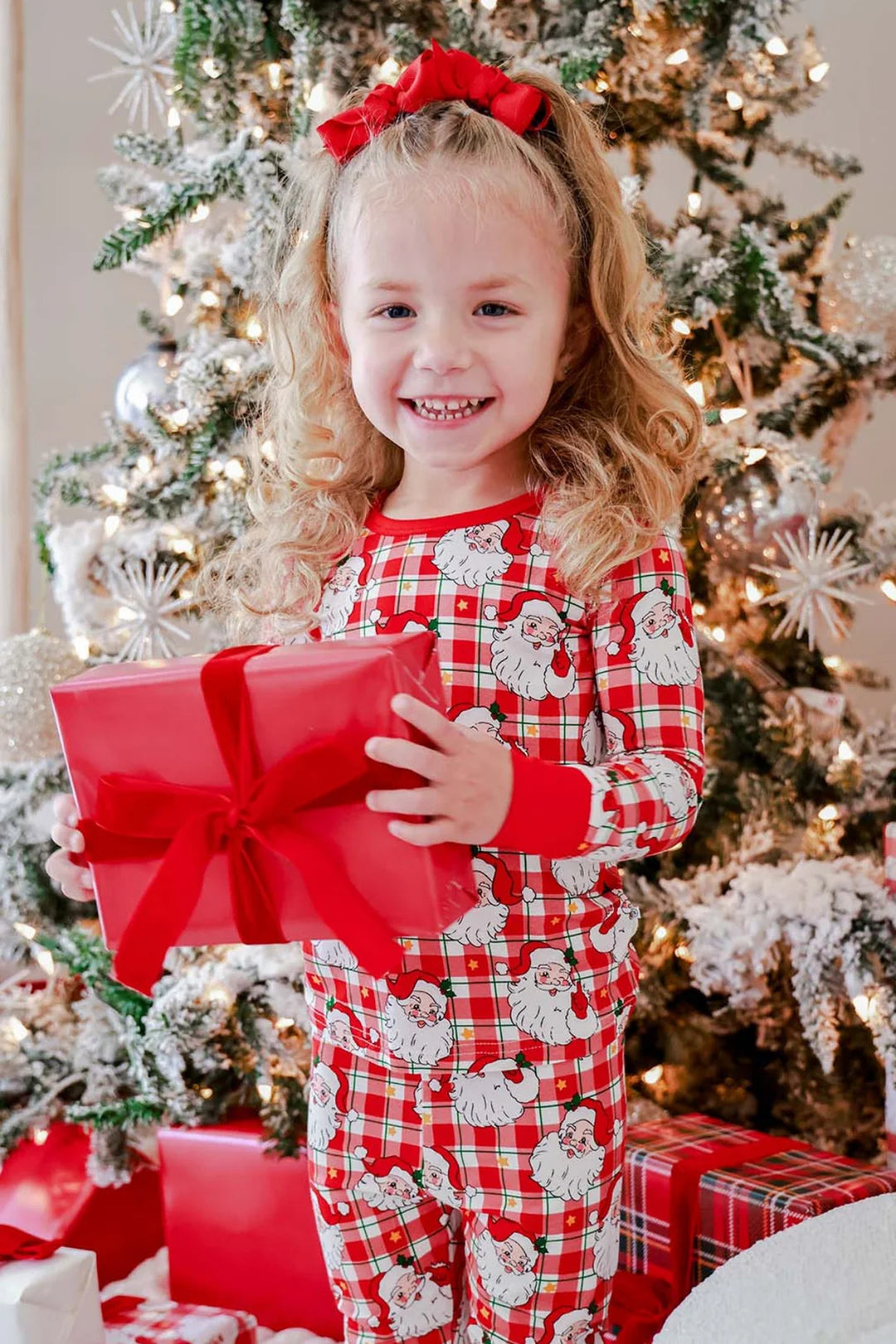 Cozy Clause Long Sleeve Pajama Set