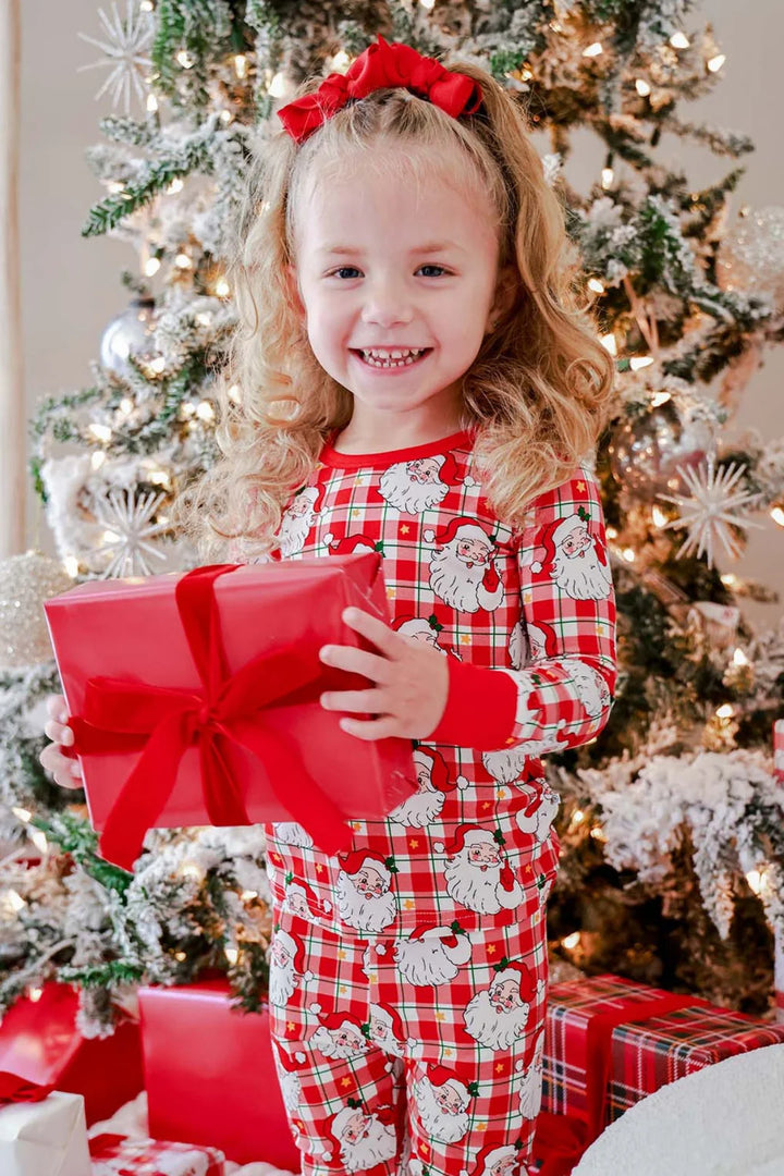 Cozy Clause Long Sleeve Pajama Set