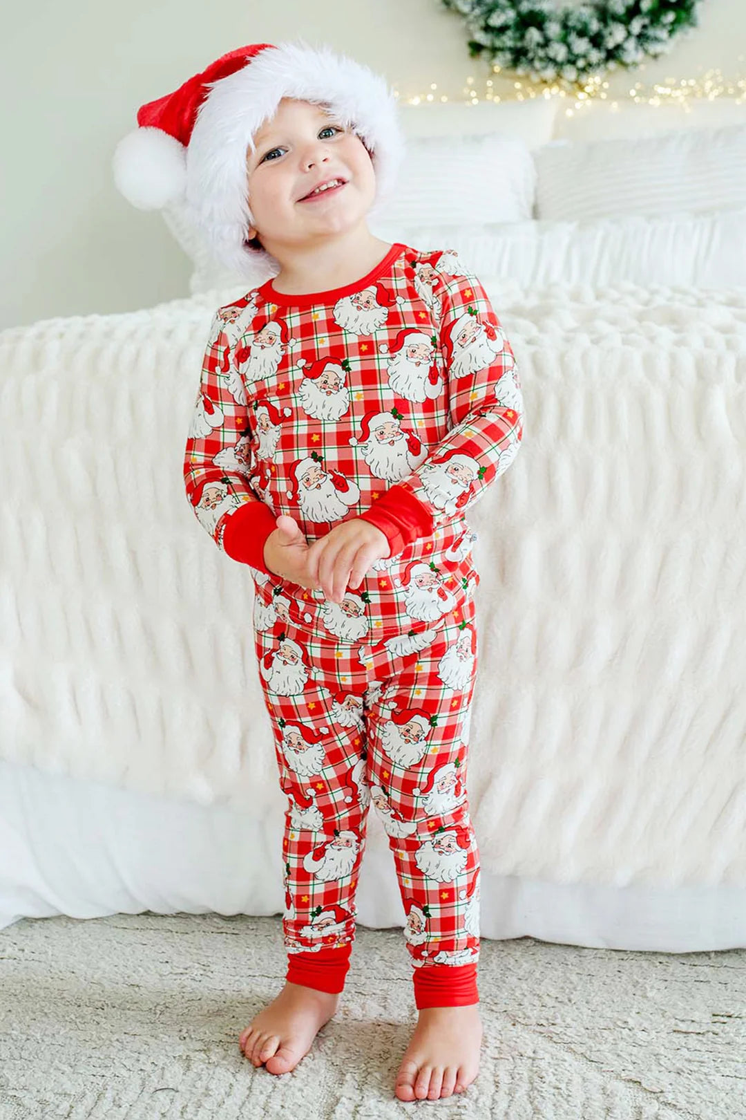 Cozy Clause Long Sleeve Pajama Set